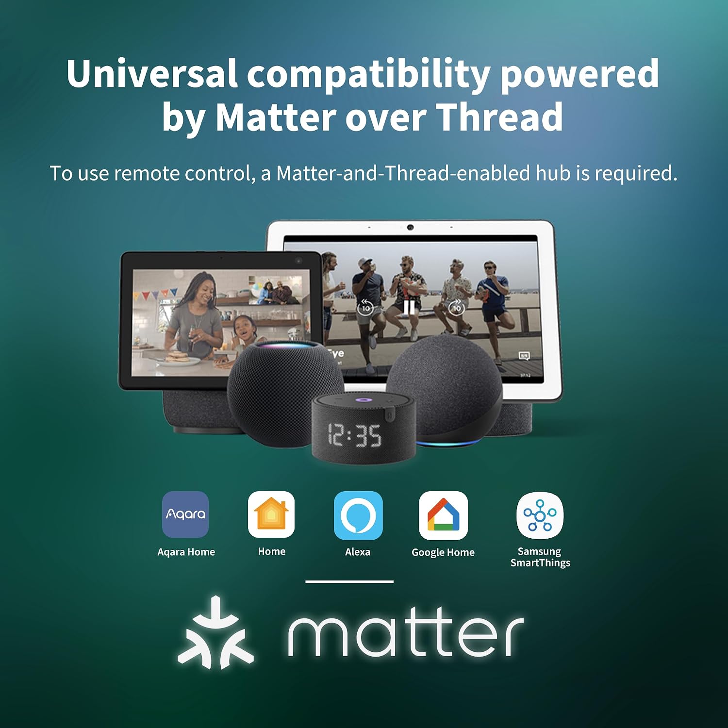 Aqara Smart Lock with Handle U300, Apple Home Key, Smart Lever Lock, Black
